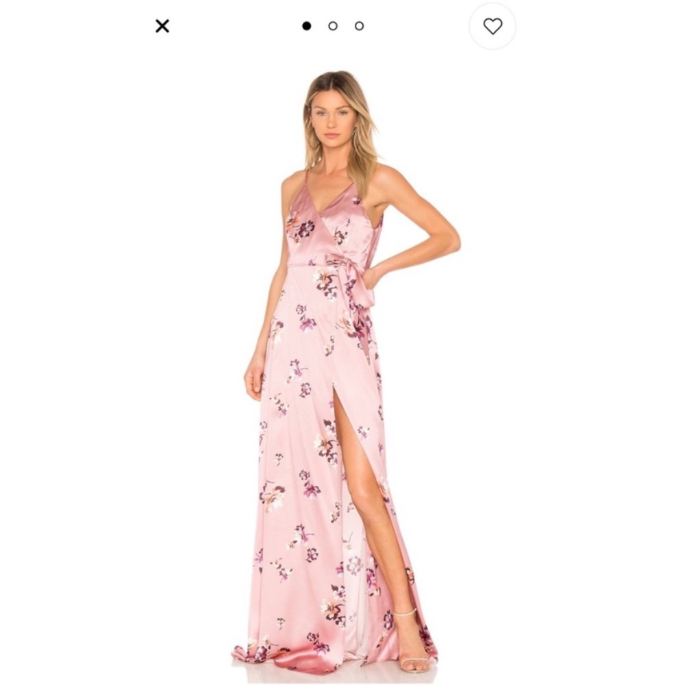 Amanda Uprichard Mccanna Pink Floral Dress